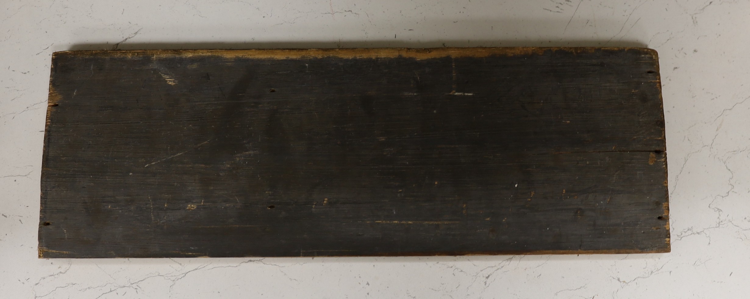 W.H. Morley painted wood trade signs